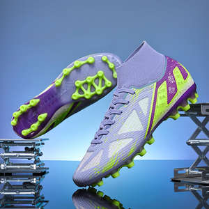 Zapatos Deportivos para Exteriores 2026, Zapatos de Fútbol de Caña Alta para Estudiantes y Jóvenes, Zapatos de Entrenamiento de Fútbol para Interiores, Parte Superior de Malla, Botas de Fútbol de Goma - Product Image 2