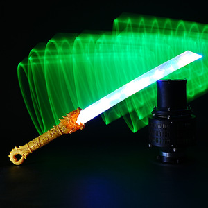 Épée Lumineuse Tang Heng en Plastique avec LED, Jouet Unisexe pour Enfants de 8 à 13 Ans, Sans Batterie, Article de Vendeur Ambulant pour Marché Nocturne - Product Image 2