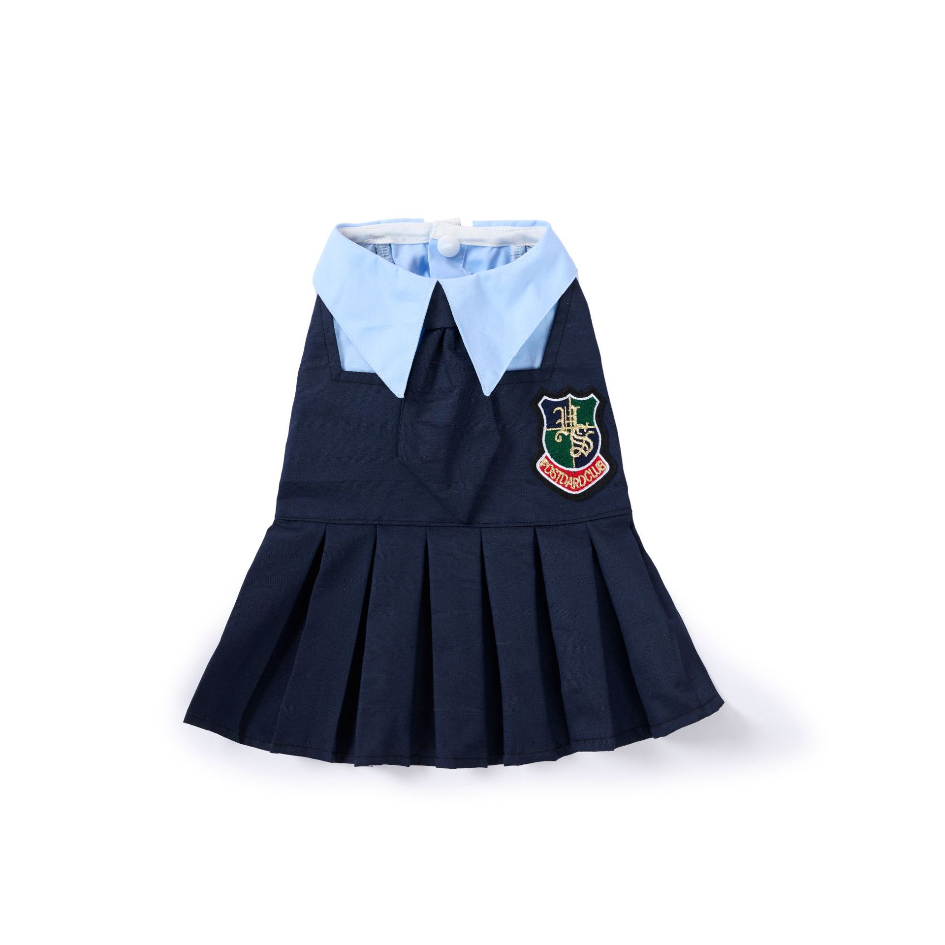 Uniforme scolastica blu da donna