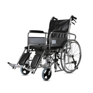 Silla de ruedas manual Kaiyang KY607GCJ con respaldo alto reclinable y función de inodoro para ancianos, ayuda para la movilidad. - Product Image 3