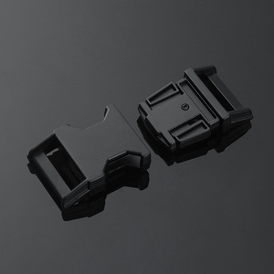 Hebilla metálica de doble punta de aleación de zinc, ajustable, para correas de bolsos, ropa, accesorios de cinturón, en colores oro claro, negro y plateado. - Product Image 3