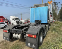 Tracteur à gaz FAW Jh6 GNC 6X4 moteur Weichai à carburant diesel norme d'émission Euro 2 tracteur remorque d'occasion