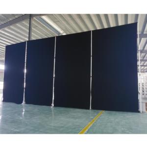 Adjustable Aluminum Stage <b>Backdrop</b> Wedding Event Pipe and Drape <b>Stand</b> with Silver Finish and 3-Year Warranty - Product Image 3