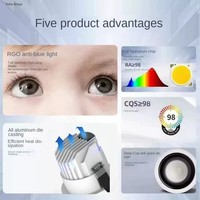 Moderne aluminium LED inbouwspot gegoten anti-verblindend verborgen verlichting 90mm IP65 Hoge CRI 95 10 jaar garantie dimbaar