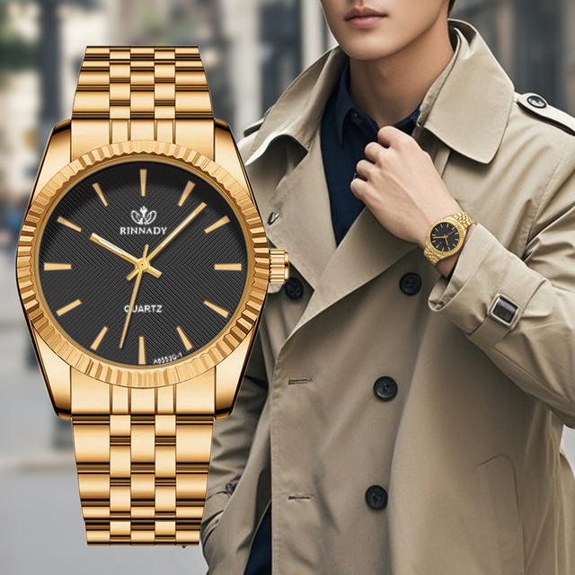 WJ-11441 Quartz Alloy Strap Fashion Male and Women Watch Casual Foreign Trade Classic Couple Watch Classic Lover Wristwatches