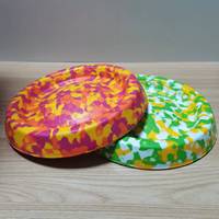Jouets à mâcher pour animaux de compagnie en mousse EVA écologique de 21 cm, disque volant élastique tendance pour l'entraînement interactif en plein air des chiens