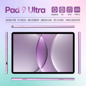 <span class=keywords><strong>Tablet</strong></span> <span class=keywords><strong>PC</strong></span> Android 15 Pad9 Ultra 11-Inci Terbaru untuk Bisnis, 4G+5G WiFi Calling, RAM 16GB, 1TB, MTK 10 Core, Layar Kapasitif untuk Dewasa - Product Image 5