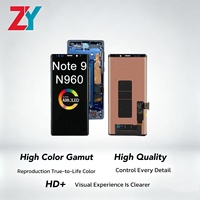 Für Samsung NOTE9/G960 OLED/TFT LCD Touchscreen-Display mit Rahmen für Handy-Reparatur & Ersatz 1 Jahr Garantie