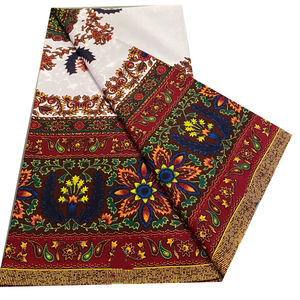 Afrika kumaş kaliteli % 100% pamuk ucuz afrika balmumu baskılı kadınlar ile elbise kumaşları giysi kumaşı - Product Image 2