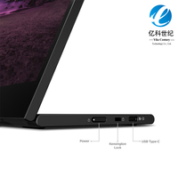 Moniteur portable Lenovo ThinkVision M16 Mini 16 pouces FHD 60Hz 300 nits 45% NTSC Écran IPS USB Type-C Affichage personnel et domestique