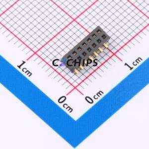 CLP-107-02-G-D-A Pin Socket SMD,P=1.27mm Connector ( Pitch: 1.27mm )( Row Spacing: 1.27mm )( Mounting Type: Vertical Mount ) - Product Image 1