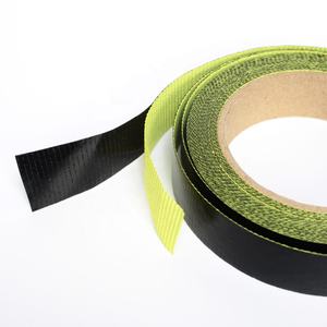 2ライナー耐熱粘着防止ブラックPTFEコーティングガラス繊維ガラス布シリコーン接着剤粘着テープリリースライナー付き - Product Image 2