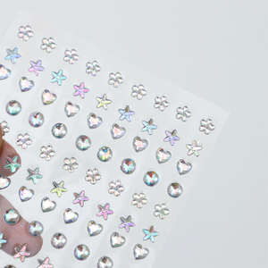 Nouvellement Festival de musique scène visage peint diamant autocollant sourcil oeil front diamant autocollant perle autocollant - Product Image 4