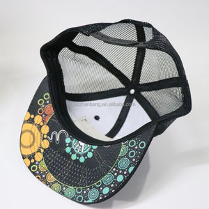 Casquette Snapback Imprimée Colorée Tendance Personnalisée ZZB pour Hommes et Femmes – Nouvelle Mode Respirante en Maille pour Sport, Extérieur, Streetwear et Hip Hop - Product Image 2