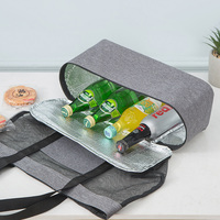 Sac fourre-tout de plage avec poche pour pique-nique, sac à main de séparation sec et humide en maille, usine Oem/Odm, bon marché