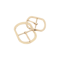 Boucles à ardillon métalliques rondes de 13/15/19/25/32/38 mm pour ceintures, chaussures et sacs – Accessoires de réglage