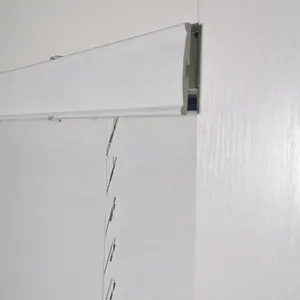 Semi-Automatic 2 Inch PVC Faux Wood Venetian Blinds Window Shade