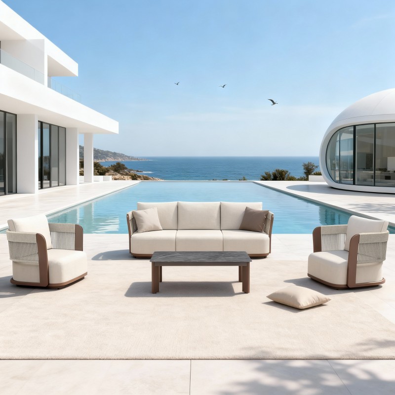 Dwoo Modern 4 Piece Outdoor Modular