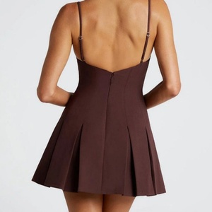 Vestido Casual Nuevo de Moda con Espalda Descubierta para el Trabajo, Diseño Mini, Venta Caliente OEM - Product Image 2