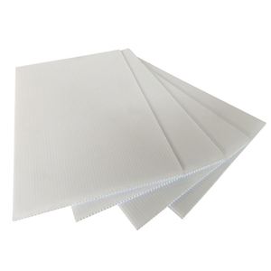 Tablero hueco de polipropileno de 1,5-12mm de espesor, hoja hueca de PP impermeable ignífuga personalizada - Product Image 2