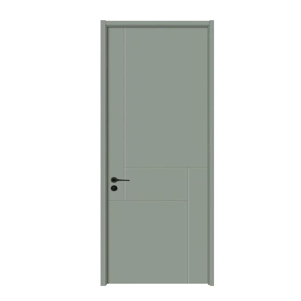 नाली प्लाईवुड डबल दरवाजा अमेरिकी लकड़ी के मुख्य दरवाजा आंतरिक ठोस लकड़ी के दरवाजे