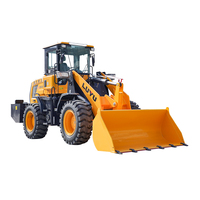 LUYU Mini-Lader mit Yanmar Dieselmotor, EPA CE 3-Tonnen China Hoflader, Kleiner Radlader für den Heimgebrauch
