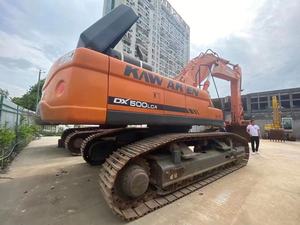 Excavadora de cadenas usada Doosan DH500LC-7 DH420 de 50 toneladas, excavadora de peso pesado, diseño original coreano, máquina DH300 2020, cucharón de 2.86m - Product Image 4