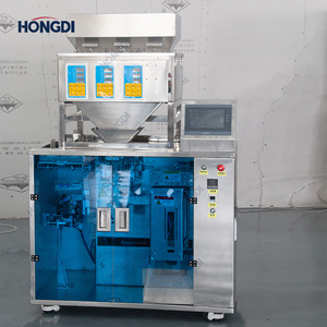 เครื่องบรรจุถุงสำเร็จรูปอัตโนมัติ พร้อม PLC ชุดชั่งน้ำหนัก 3 หัว ระบบหยิบ ชั่ง เติม และปิดผนึก สำหรับบรรจุภัณฑ์อาหาร เคมีภัณฑ์ และพลาสติก - Product Image 6