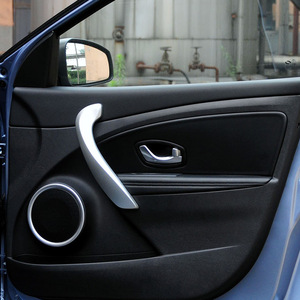 Leather <b>Door</b> Panel <b>Trim</b> For Renault Fluence 2008-2017 True Microfiber Contemporary Design - Product Image 1