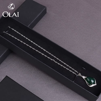 Boîte cadeau en carton kraft noir Olai pour bracelet, chaîne de montre, collier, bijoux