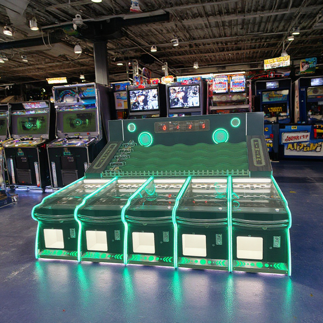 Classic Arcade Game Machine Horse Racing Ride Lottery Coin Operated Carnival Game Custom Size Rong Xiang W3080*D2700*H1920 550W