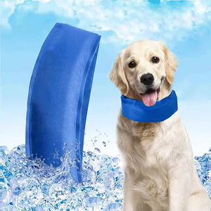 Kunden spezifische Anti-Hitze-Katze Ice <span class=keywords><strong>Pad</strong></span> <span class=keywords><strong>Gel</strong></span> Haustier Hund Sommer Sonnenstich Prävention Kühlung Halsband Solid <span class=keywords><strong>Gel</strong></span> Wraps - Product Image 1