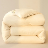 Couette en polyester tricoté, taille double, douceur nuageuse, lavable, moelleuse, ensemble de literie pour toutes les saisons