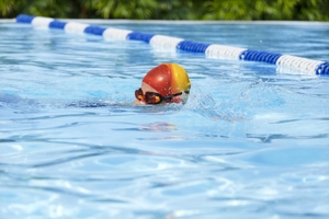 Bonnet de bain en silicone <span class=keywords><strong>Bestway</strong></span> 26049 Lil'Color Wave pour jeunes nageurs - Product Image 5