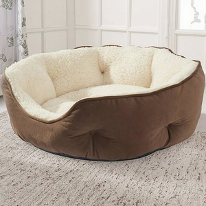 La mejor calidad, cama para mascotas, fondo antideslizante, suave, cálida, cama para dormir profundo para perros, cojín personalizado, venta al por mayor, casa pequeña de lujo para gatos - Product Image 1