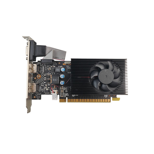 New Geforce GT730 2G/4G DDR3 PCI Express Fan Desktop Graphics Card Multi-Screen Half-Height Budget GPU in Stock