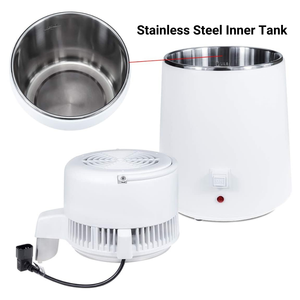 Destilador de <span class=keywords><strong>agua</strong></span> Dental <span class=keywords><strong>Autoclave</strong></span>, máquina de destilación eléctrica automática portátil, purificador de filtro médico de acero inoxidable interno - Product Image 5