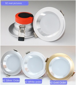 Accesorios de Marco Carcasa Trimless Smd Ajustable Led Techo Cob Montado en superficie Luz empotrada Led Downlight - Product Image 6