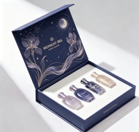 Boîte Cadeau Rigide Magnétique Personnalisée en Gros avec Insert EVA pour Coffret de Parfum, Emballage de Luxe pour Bouteilles de Parfum, Idéal pour Boutiques et Cadeaux Festifs