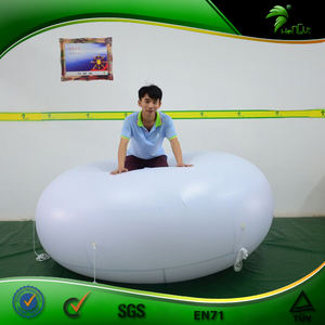 Canapé-lit gonflable rond Hongyi 2M, fauteuil pouf personnalisé, canapé gonflable promotionnel pour événements et publicité, chaise longue gonflable OEM - Product Image 3