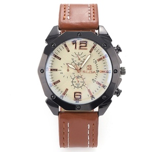 Reloj Deportivo de Cuarzo para Hombre con Correa de Cuero, Estilo Cronógrafo, Casual, con Opciones Multicolor - Product Image 4