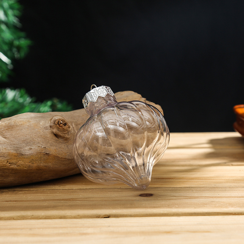 bulbo de cebolla transparente en forma de melón de 8*9 cm