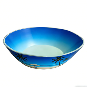 Bol en mélamine de 11,7 pouces, grande capacité, pour une utilisation quotidienne en cuisine et lors de fêtes - Product Image 6