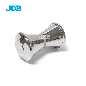 JDB Deluxe Series Modern Stainless Steel Glass <strong>Door</strong> <strong>Knob</strong> Back-to-Back Mount PSS+SSS Finish Silver Color Easy Installation for - Product Image 1