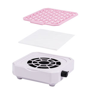 Colector de polvo de uñas Turbo profesional, aspiradora sin escobillas poligonal cuadrada extraíble portátil para extracción de polvo de uñas - Product Image 4