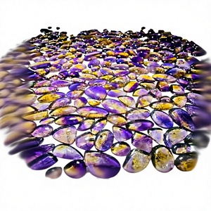 Ametrine naturelle de qualité AAA, cabochon, pierre précieuse lâche polie à la main de haute qualité, formes variées, tailles personnalisées, FAIJAN GEMS Troisième - Product Image 1