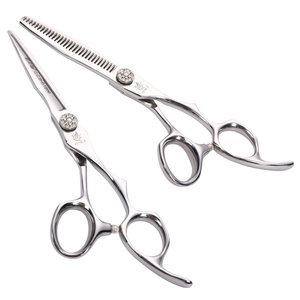 6 pulgadas de corte de pelo adelgazamiento estilo tijeras conjunto para Barber y <span class=keywords><strong>casa</strong></span> con - Product Image 1