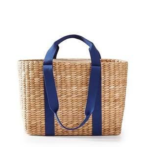 Sac de plage en jonc de mer fait à la main de haute qualité pour les femmes Logo personnalisé Meilleur design pour la mode d'été Vente en gros directe du Vietnam - Product Image 6