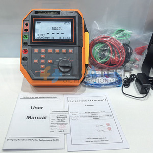 Équipement de <span class=keywords><strong>test</strong></span> électrique Fuootech, testeur de résistance d'isolement haute tension - Product Image 1