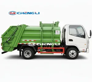 Camion de collecte de déchets alimentaires de 3,5 m³, économique, Yunnei 126 CV, avec séparation solide-liquide en option - Product Image 5